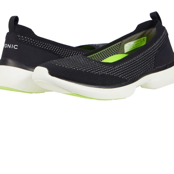 Vionic kallie slip on black sandals size 9 - Picture 2 of 14